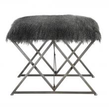  23373 - Uttermost Astairess Fur Small Bench